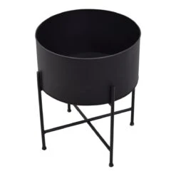 LOFT42 Flora Plantenbak Rond - Metaal - Mat Zwart - Ø40 10 LOFT42 Flora Plantenbak Rond - Metaal - Mat Zwart - Ø40 -Tuinproducten 11195340