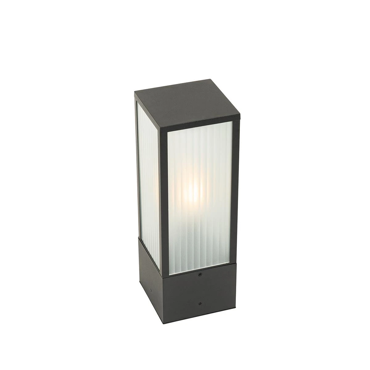 QAZQA Smart Staande Buitenlamp Zwart Met Ribbel Glas 40 Cm Incl. Wifi 12 QAZQA Smart Staande Buitenlamp Zwart Met Ribbel Glas 40 Cm Incl. Wifi - Afbeelding 10