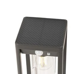 QAZQA Buiten Paaltje Donkergrijs 40 Cm Incl. LED En Dimlicht Op Solar 19 QAZQA Buiten Paaltje Donkergrijs 40 Cm Incl. LED En Dimlicht Op Solar -Tuinproducten 11255829