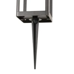 QAZQA Buiten Paaltje Donkergrijs 40 Cm Incl. LED En Dimlicht Op Solar 21 QAZQA Buiten Paaltje Donkergrijs 40 Cm Incl. LED En Dimlicht Op Solar -Tuinproducten 11255836