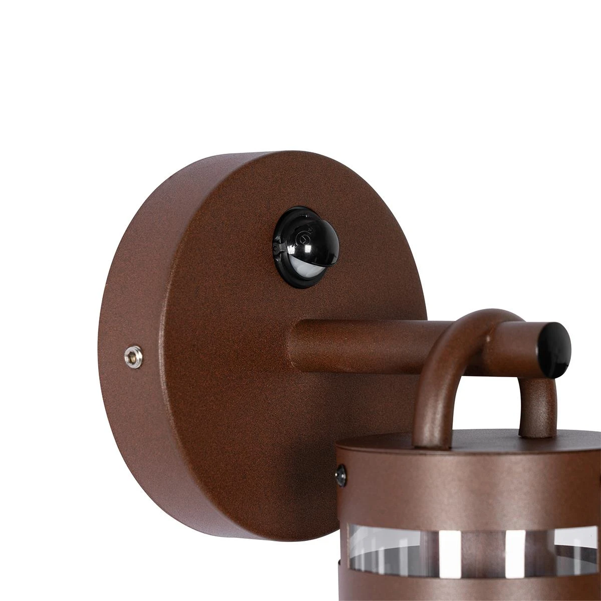 QAZQA Buiten Wandlamp Roestbruin IP44 Met Bewegingssensor - Ruben 9 QAZQA Buiten Wandlamp Roestbruin IP44 Met Bewegingssensor - Ruben - Afbeelding 7