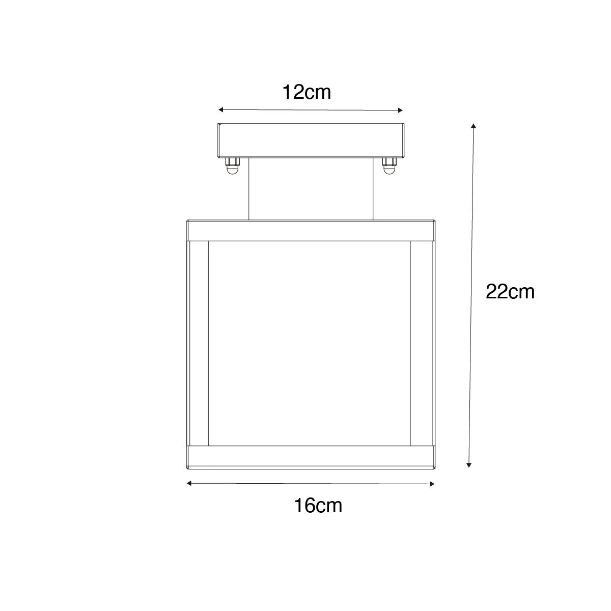 QAZQA Industriële Buiten Plafondlamp Zwart Met Goud - Rotterdam 8 QAZQA Industriële Buiten Plafondlamp Zwart Met Goud - Rotterdam - Afbeelding 6