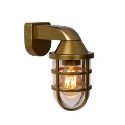 Lucide LEWIS - Wandlamp Buiten - 1xE27 - IP44 - Ma