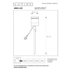ARNE-LED Buitenlicht Op Piek 2700 9 ARNE-LED Buitenlicht Op Piek 2700 -Tuinproducten 11272566