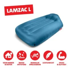 Fatboy Air Lounger - Luchtzak - Oplaasbare Zitzak Lamzac L - Blauw 13 Fatboy Air Lounger - Luchtzak - Oplaasbare Zitzak Lamzac L - Blauw -Tuinproducten 11275586