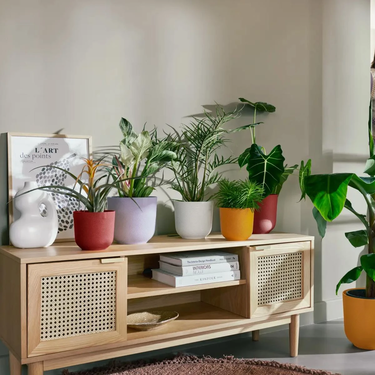 Elho Jazz Bloempot - Ø 23 Cm - Tuscan Red 4 Elho Jazz Bloempot - Ø 23 Cm - Tuscan Red - Afbeelding 2