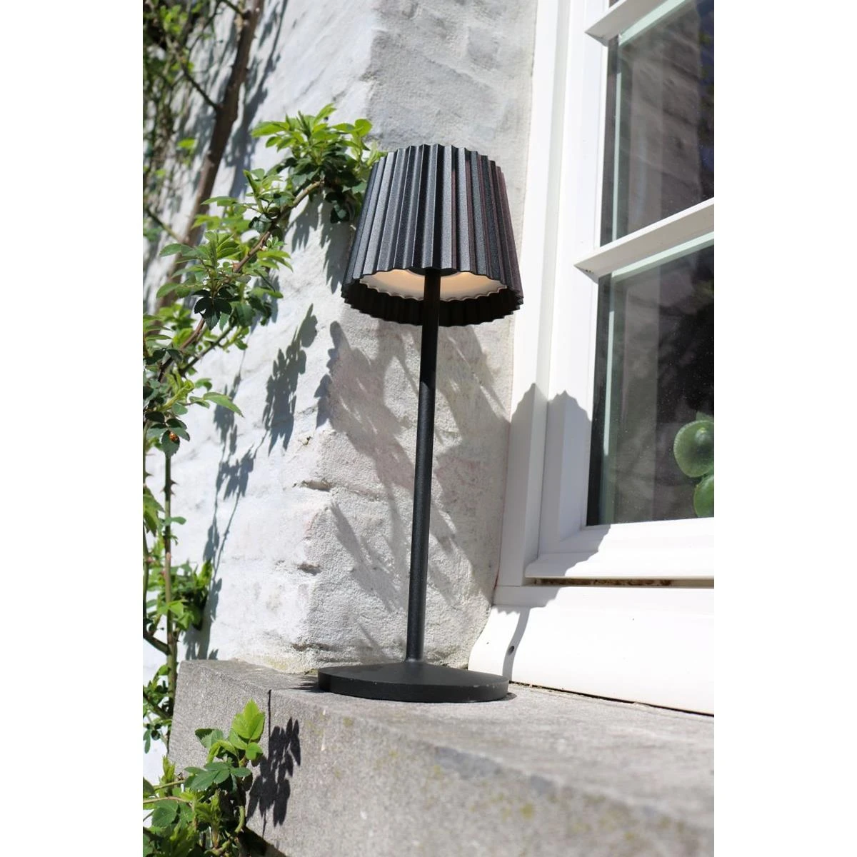 Lucide JUSTINE Tafellamp - Zwart 11 Lucide JUSTINE Tafellamp - Zwart - Afbeelding 9