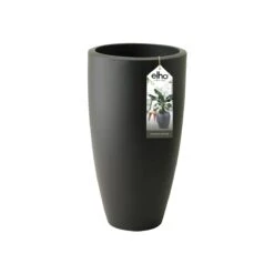 Elho Pure Soft Round High Bloempot Ø 30 Cm - Antraciet -Tuinproducten 11435301