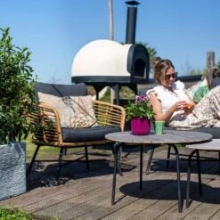 Capi Nature Rib Pot Vierkant NL Ivoor 40 X 40 X 40 Cm 20 Capi Nature Rib Pot Vierkant NL Ivoor 40 X 40 X 40 Cm -Tuinproducten 11435461