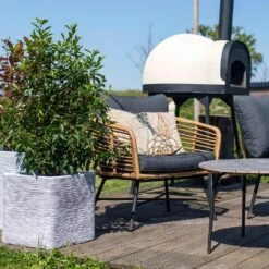 Capi Nature Rib Pot Vierkant NL Ivoor 40 X 40 X 40 Cm 21 Capi Nature Rib Pot Vierkant NL Ivoor 40 X 40 X 40 Cm -Tuinproducten 11435466