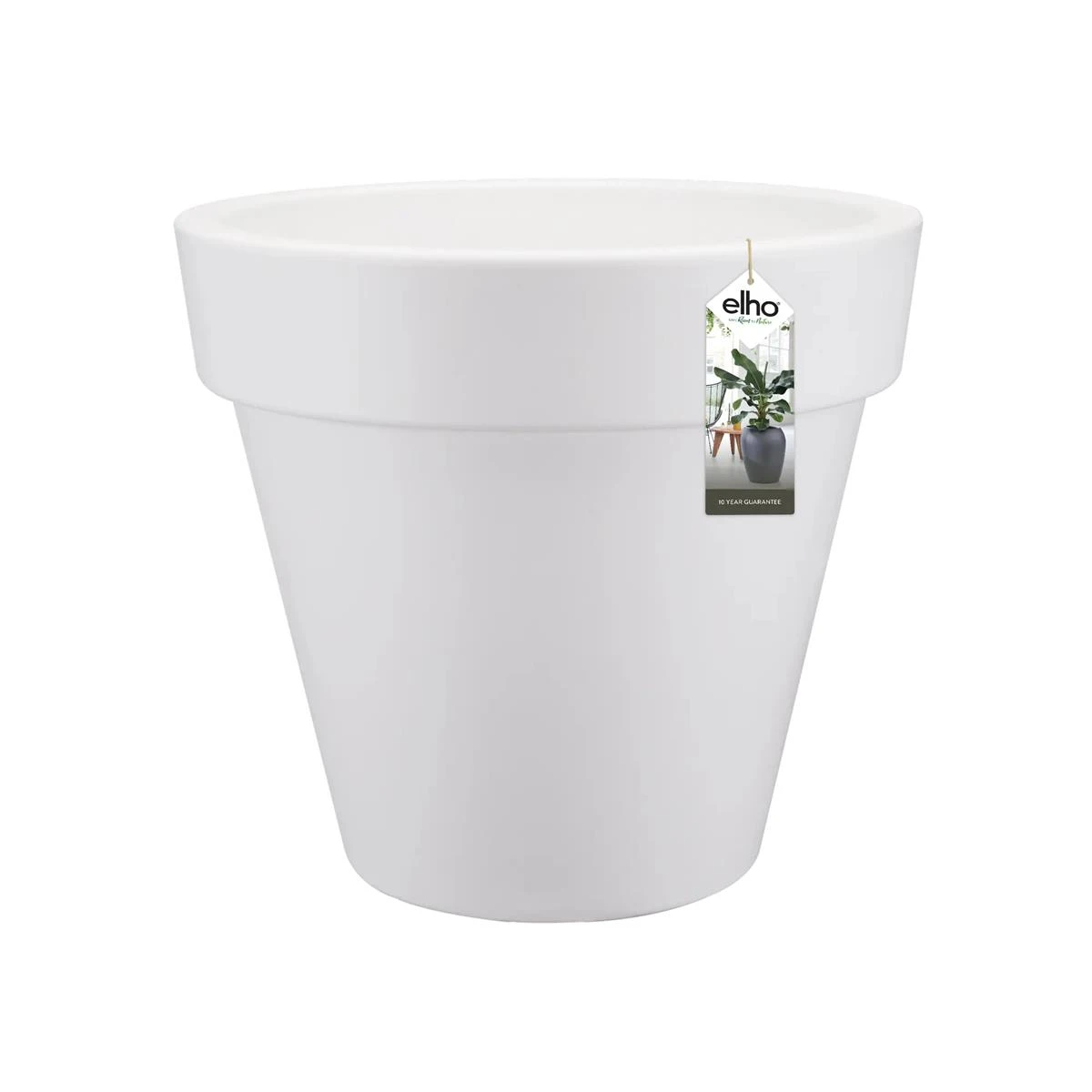 Elho Pure Round Bloempot Ø 50 Cm - Wit 6 Elho Pure Round Bloempot Ø 50 Cm - Wit - Afbeelding 4