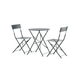 Nest Outdoor Lovisa Metalen Tuinset Donkergrijs