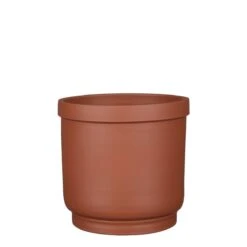 Mica Decorations Riva Bloempot - 22x22x20 Cm - Terracotta - Terra -Tuinproducten 11529683