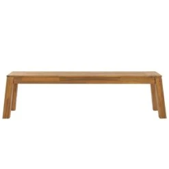 Beliani-LIVORNO -Tuinset Voor 6 2 Banken-Lichte Houtkleur-Acaciahout -Tuinproducten 11553890