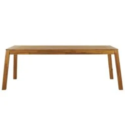 Beliani-LIVORNO -Tuinset Voor 6 2 Banken-Lichte Houtkleur-Acaciahout -Tuinproducten 11553893