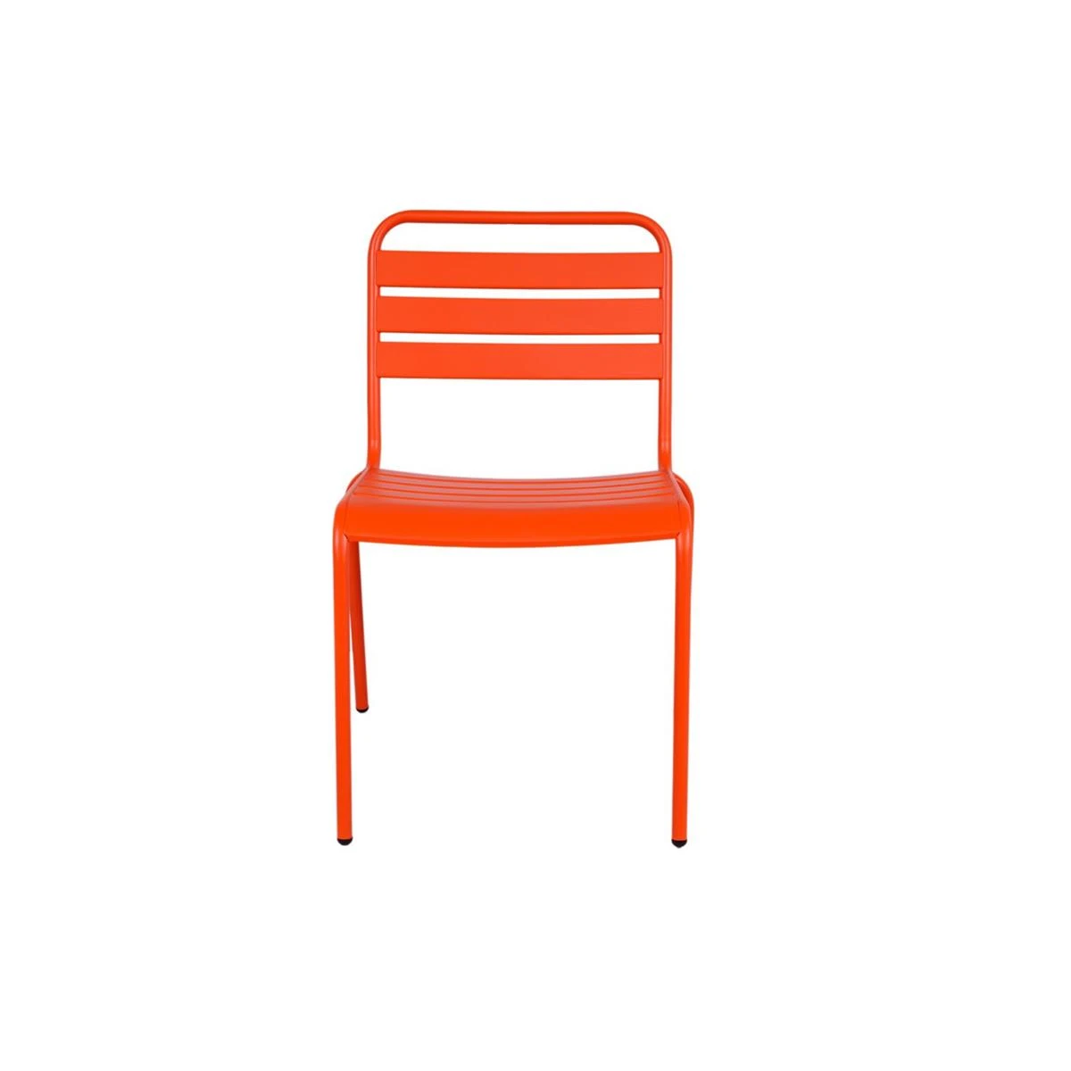 MaximaVida Max Metalen Tuinstoel Oranje 4 MaximaVida Max Metalen Tuinstoel Oranje - Afbeelding 2