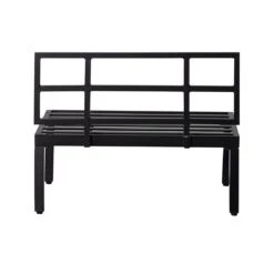 WOOOD Loungebankje Buiten George - Aluminium - Zwart - 73x90x83 17 WOOOD Loungebankje Buiten George - Aluminium - Zwart - 73x90x83 -Tuinproducten 11680291