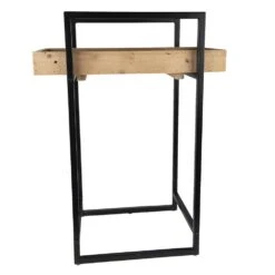 Clayre & Eef Plantenrek 50x29x68 Cm Zwart Bruin Ijzer Hout 7 Clayre & Eef Plantenrek 50x29x68 Cm Zwart Bruin Ijzer Hout -Tuinproducten 11691678