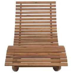 Beliani - BRESCIA - Strandstoel Set Van 2 - Lichte Houtkleur|Taupe 19 Beliani - BRESCIA - Strandstoel Set Van 2 - Lichte Houtkleur|Taupe -Tuinproducten 11712711