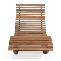 Beliani - BRESCIA - Strandstoel Set Van 2 - Lichte Houtkleur|Taupe 17 Beliani - BRESCIA - Strandstoel Set Van 2 - Lichte Houtkleur|Taupe -Tuinproducten 11712712