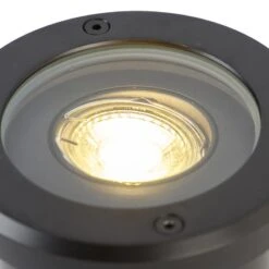 QAZQA Smart Buiten Grondspot Zwart Verstelbaar Incl. Wifi GU10 - 20 QAZQA Smart Buiten Grondspot Zwart Verstelbaar Incl. Wifi GU10 - -Tuinproducten 11764368