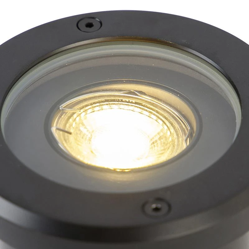 QAZQA Smart Buiten Grondspot Zwart Verstelbaar Incl. Wifi GU10 - 10 QAZQA Smart Buiten Grondspot Zwart Verstelbaar Incl. Wifi GU10 - - Afbeelding 8