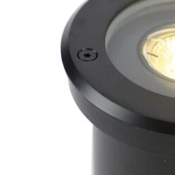 QAZQA Smart Buiten Grondspot Zwart Verstelbaar Incl. Wifi GU10 - 22 QAZQA Smart Buiten Grondspot Zwart Verstelbaar Incl. Wifi GU10 - -Tuinproducten 11764377