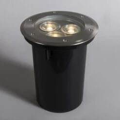 QAZQA Smart Grondspot Staal RVS IP67 Incl. Wifi GU10 - Tribus -Tuinproducten 11764416