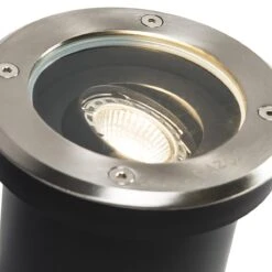 QAZQA Set Van 3 Buiten Grondspots Staal Verstelbaar IP65 - Delux 17 QAZQA Set Van 3 Buiten Grondspots Staal Verstelbaar IP65 - Delux -Tuinproducten 11764428