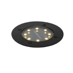 QAZQA Set Van 6 Grondspots Zwart Incl. LED IP65 Solar - Terry 15 QAZQA Set Van 6 Grondspots Zwart Incl. LED IP65 Solar - Terry -Tuinproducten 11764452