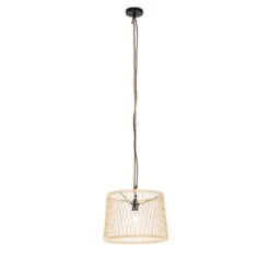 QAZQA Landelijke Buiten Hanglamp Rotan 40 Cm - Calamus 16 QAZQA Landelijke Buiten Hanglamp Rotan 40 Cm - Calamus -Tuinproducten 11764660