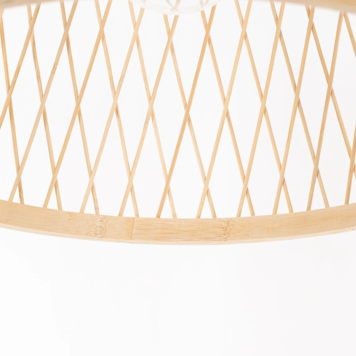 QAZQA Landelijke Buiten Hanglamp Rotan 40 Cm - Calamus 9 QAZQA Landelijke Buiten Hanglamp Rotan 40 Cm - Calamus - Afbeelding 7