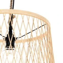 QAZQA Landelijke Buiten Hanglamp Rotan 40 Cm - Calamus 20 QAZQA Landelijke Buiten Hanglamp Rotan 40 Cm - Calamus -Tuinproducten 11764683