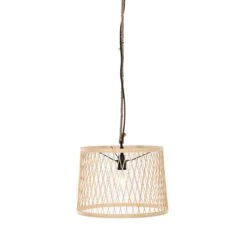 QAZQA Landelijke Buiten Hanglamp Rotan 40 Cm - Calamus 22 QAZQA Landelijke Buiten Hanglamp Rotan 40 Cm - Calamus -Tuinproducten 11764694