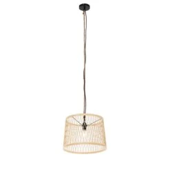 QAZQA Landelijke Buiten Hanglamp Rotan 40 Cm - Calamus 23 QAZQA Landelijke Buiten Hanglamp Rotan 40 Cm - Calamus -Tuinproducten 11764697