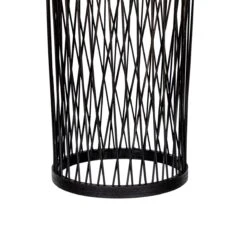 QAZQA Landelijke Buiten Hanglamp Zwart Rotan 25 Cm - Calamus 15 QAZQA Landelijke Buiten Hanglamp Zwart Rotan 25 Cm - Calamus -Tuinproducten 11764703