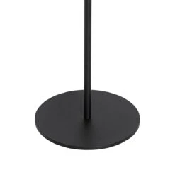 QAZQA Buiten Vloerlamp Zwart Incl. LED 3-staps Dimbaar Op Solar - -Tuinproducten 11764914