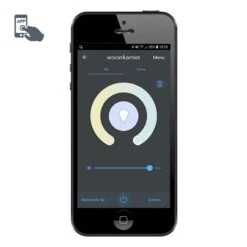 QAZQA Smart Buitenlamp 45 Cm Staal Incl. Wifi P45 - Malios -Tuinproducten 11766454