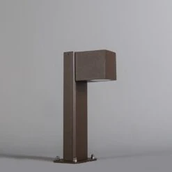 QAZQA Smart Staande Buitenlamp Roestbruin 30 Cm IP44 Incl. Wifi GU10 -Tuinproducten 11767855