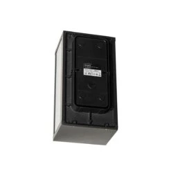 QAZQA Buiten Wandlamp Zwart Met Ribbel Glas IP44 - Charlois -Tuinproducten 11767969