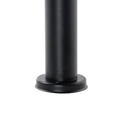 QAZQA Modern Buiten Paaltje Zwart 100 Cm - Elly 23 QAZQA Modern Buiten Paaltje Zwart 100 Cm - Elly -Tuinproducten 11769305
