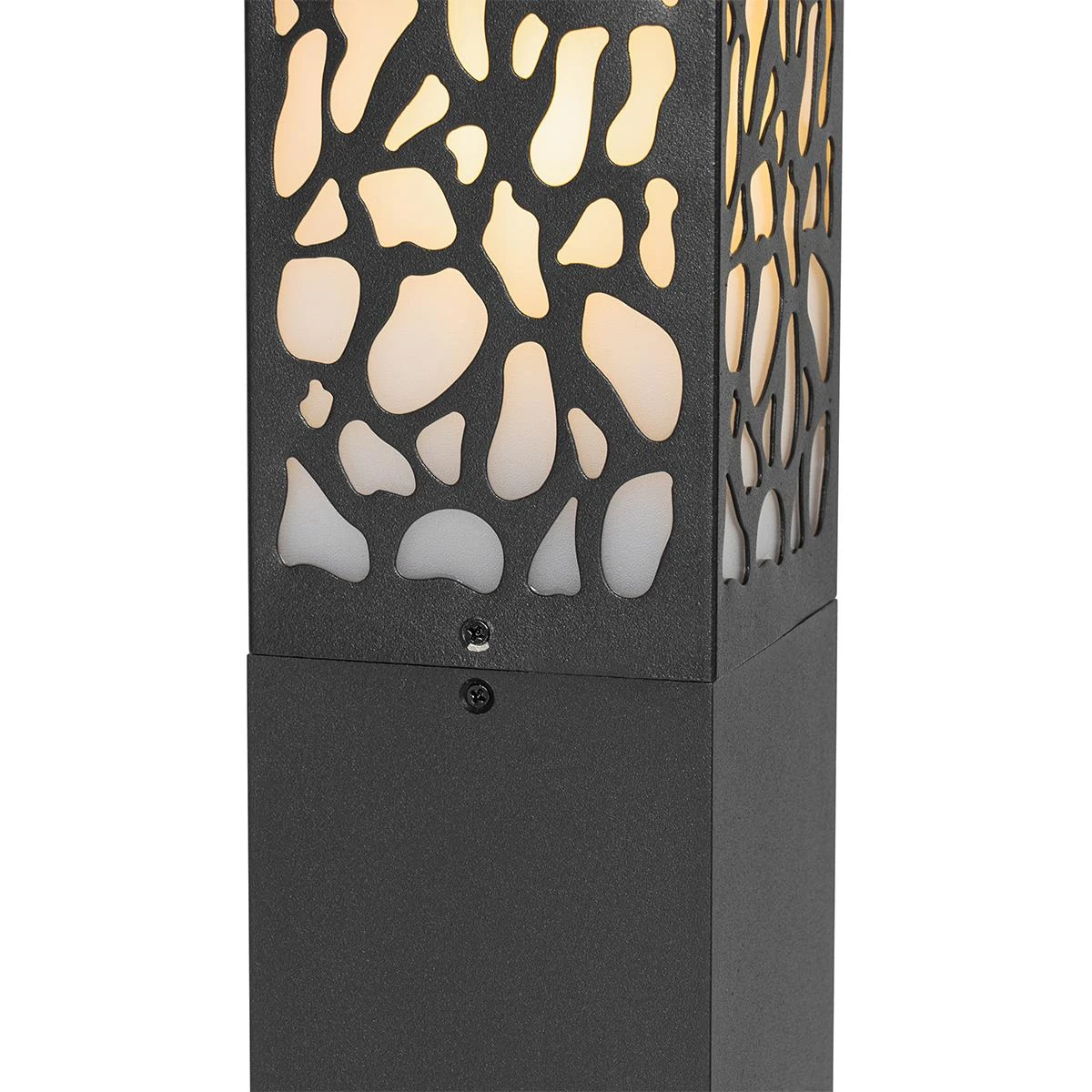 QAZQA Modern Buiten Paaltje Zwart 90 Cm IP44 - Nicole 6 QAZQA Modern Buiten Paaltje Zwart 90 Cm IP44 - Nicole - Afbeelding 4