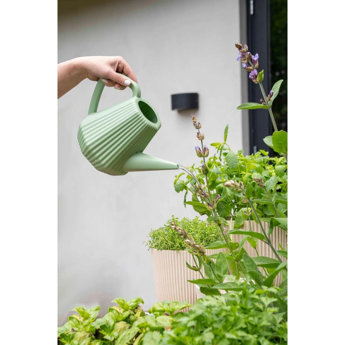 Xala Gieter Doppio Groove 2L - 28x16x17 - Lichtgrijs 8 Xala Gieter Doppio Groove 2L - 28x16x17 - Lichtgrijs - Afbeelding 6