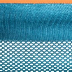 Vivere Mesh Hangmat Met Standaard - Blauw/Oranje -Tuinproducten 11786093