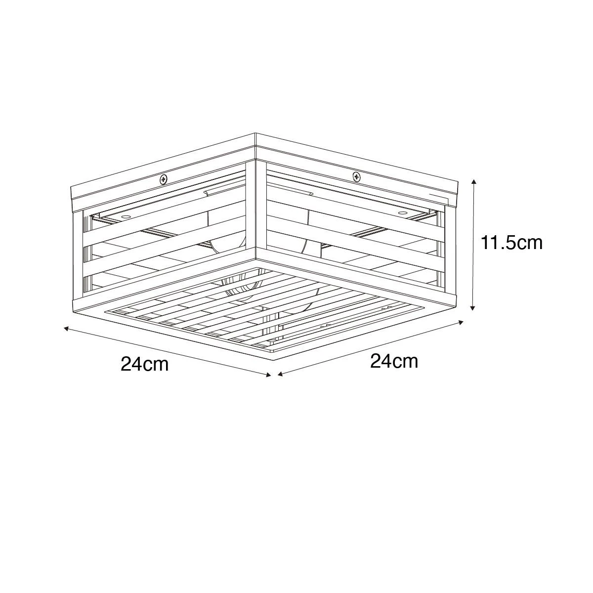 QAZQA Moderne Buiten Plafondlamp Zwart Glas 2-lichts IP44 - Reims 7 QAZQA Moderne Buiten Plafondlamp Zwart Glas 2-lichts IP44 - Reims - Afbeelding 5