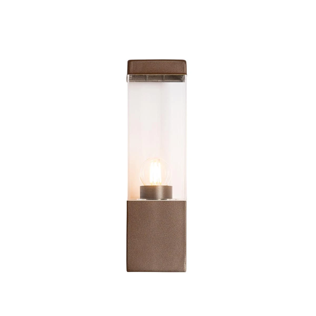 QAZQA Moderne Buiten Wandlamp Roestbruin - Malios 10 QAZQA Moderne Buiten Wandlamp Roestbruin - Malios - Afbeelding 8