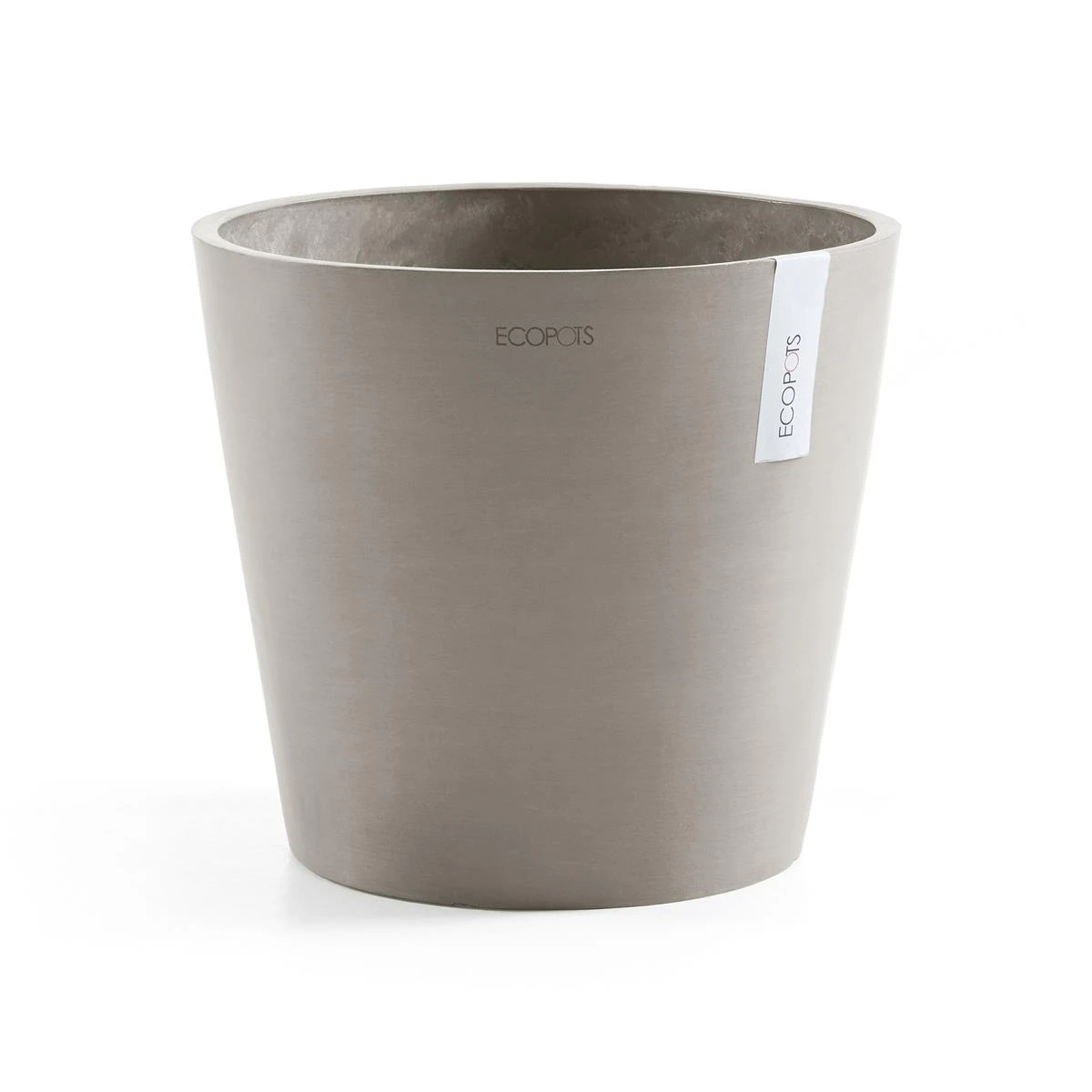 Ecopots Amsterdam Pot Ø 40 Cm - Taupe 3 Ecopots Amsterdam Pot Ø 40 Cm - Taupe