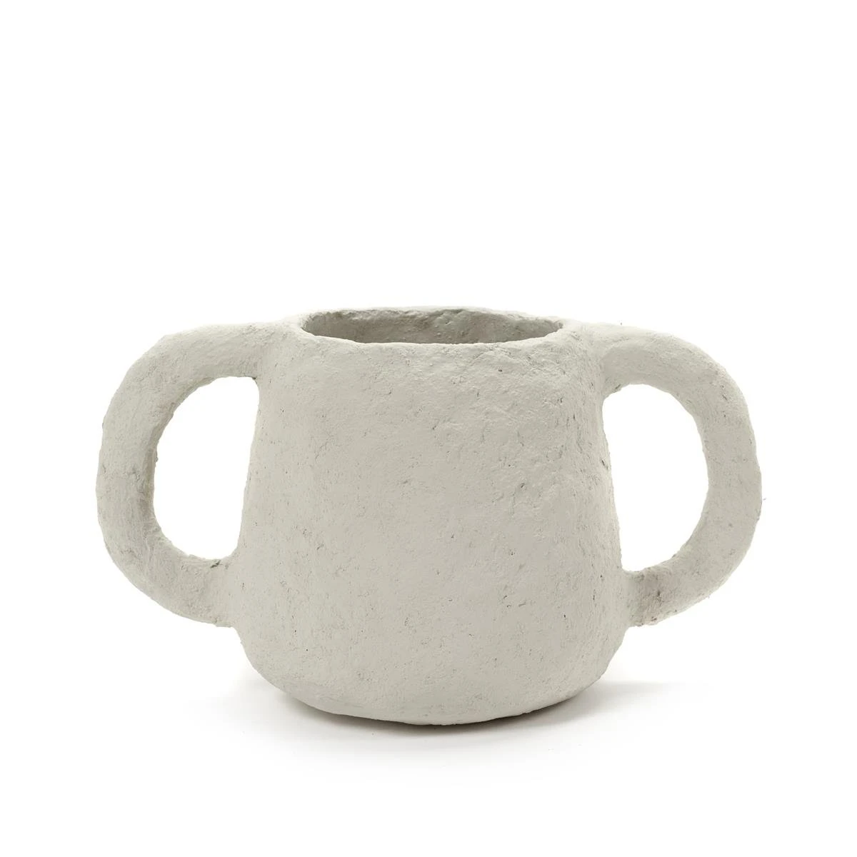 SERAX - Marie Michielssen - Earth Pot Papier Maché - Beige 3 SERAX - Marie Michielssen - Earth Pot Papier Maché - Beige