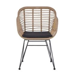 Beliani - TROPEA II - Bistroset Voor 2 - Natuurlijk - PE Rotan 16 Beliani - TROPEA II - Bistroset Voor 2 - Natuurlijk - PE Rotan -Tuinproducten 9434070