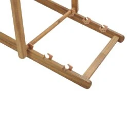 Beliani-ANZIO -Strandstoel Set Van 2-Lichthout|Multicolor-Polyester -Tuinproducten 9434159